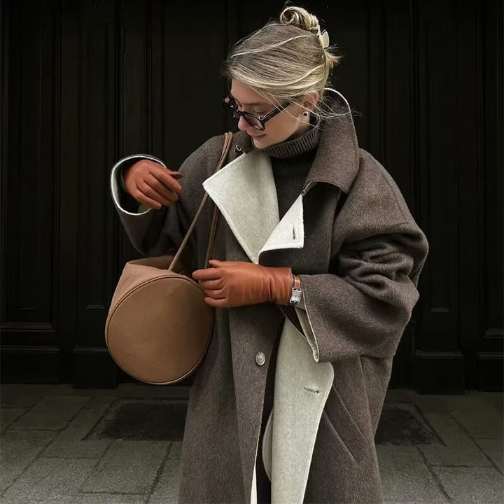 Amara | elegantan dugi kaput s minimalističkim krojem