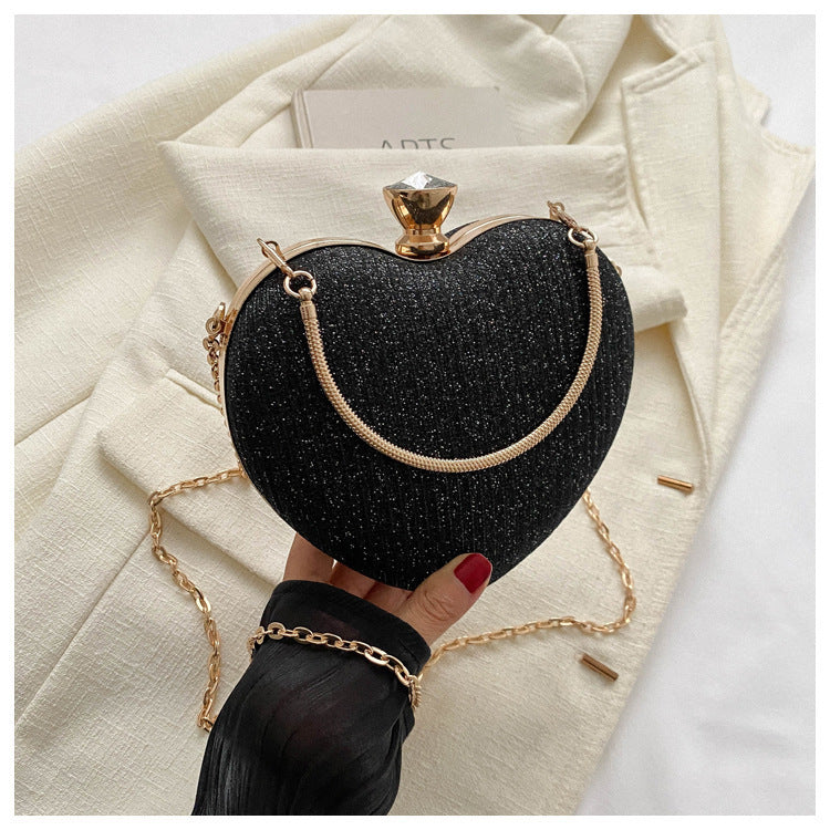 CHERIE — Heart Clutch Torbica