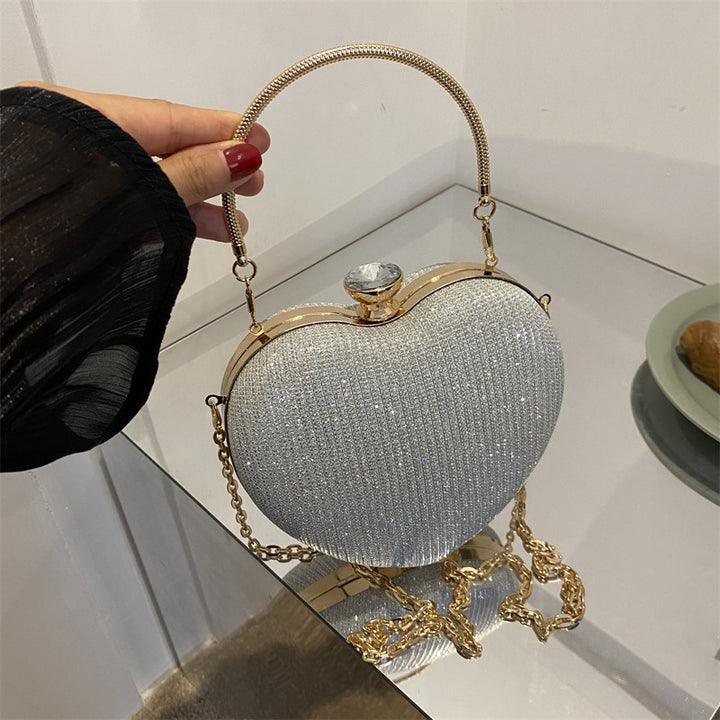 CHERIE — Heart Clutch Torbica