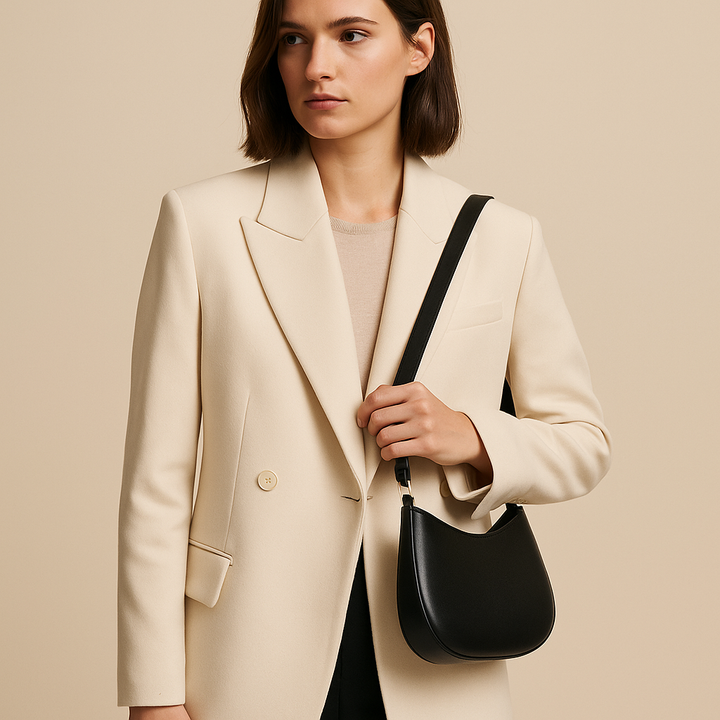 Aria – kožna baguette torba