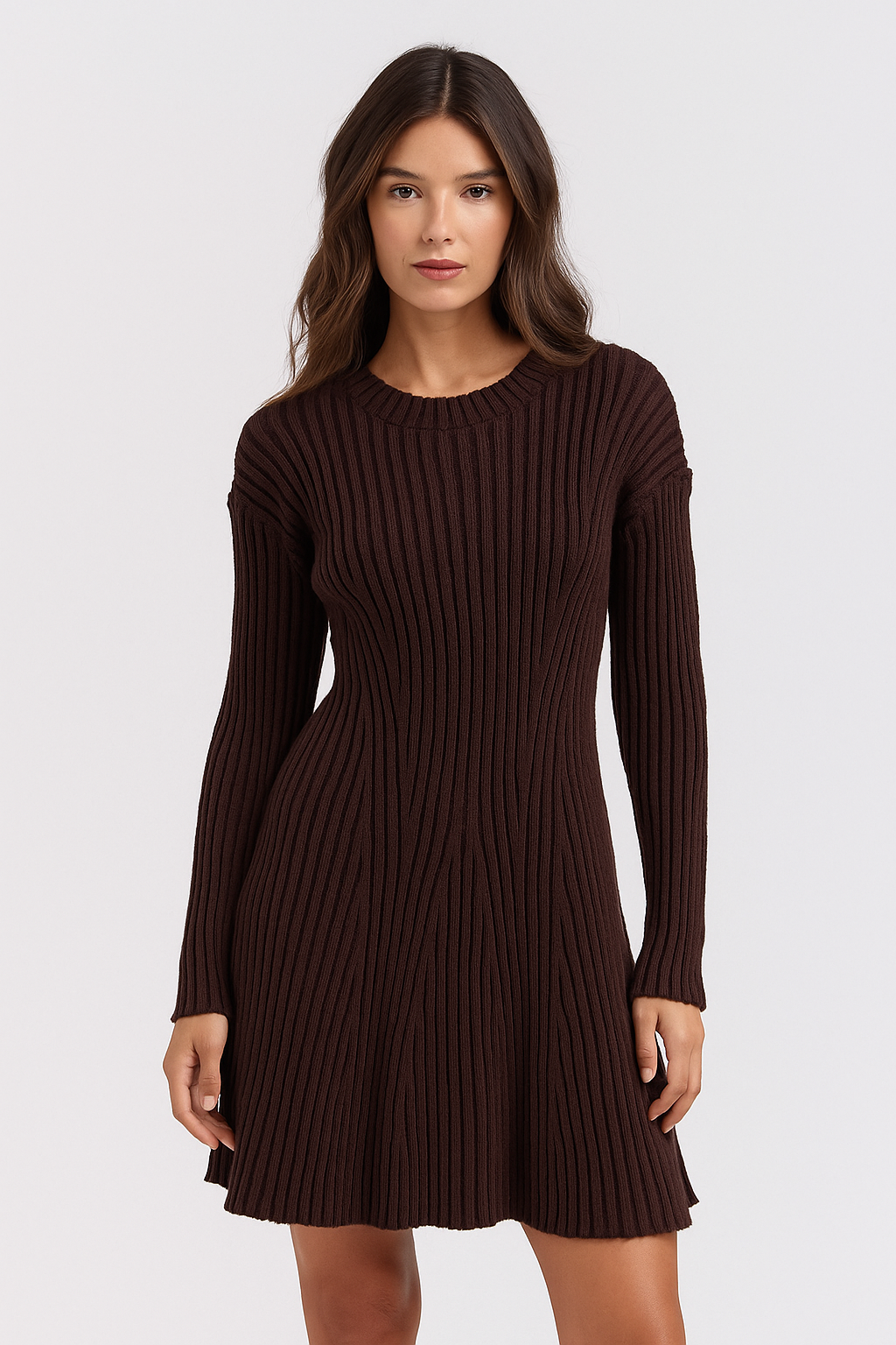 Elora | Pletena rebrasta haljina