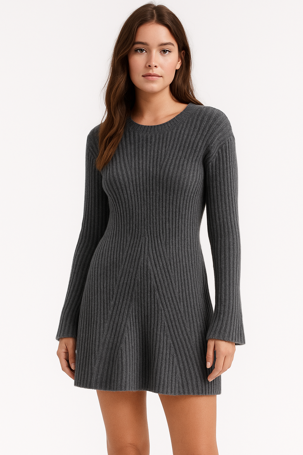 Elora | Pletena rebrasta haljina