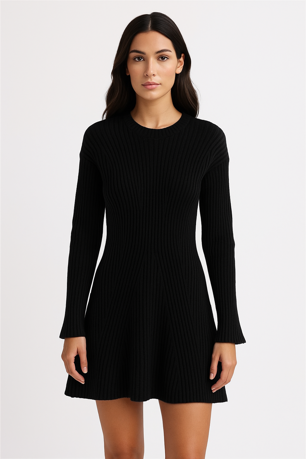 Elora | Pletena rebrasta haljina