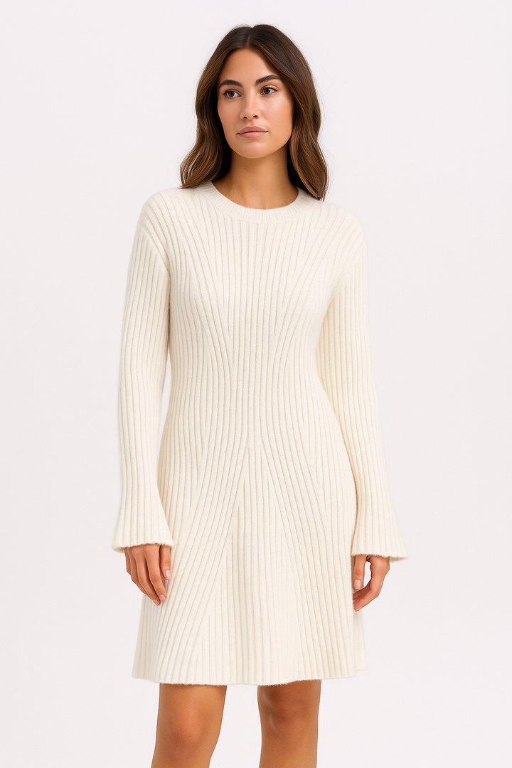 Elora | Pletena rebrasta haljina