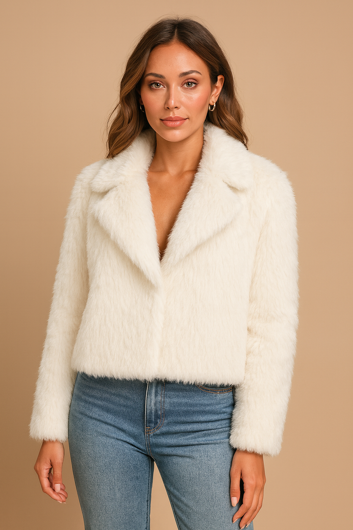 Freya | kratka mekana jakna od umjetnog krzna