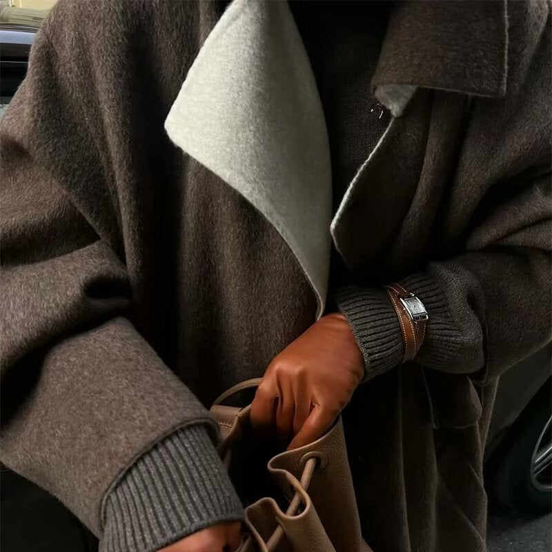 Amara | elegantan dugi kaput s minimalističkim krojem