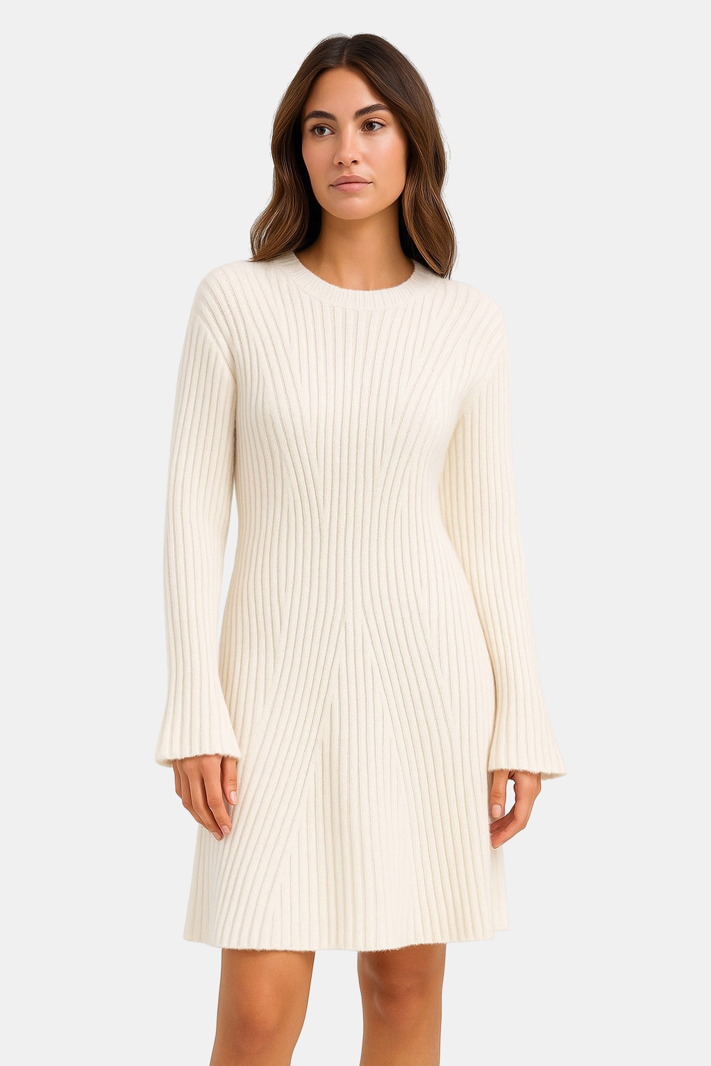 Elora | Pletena rebrasta haljina Atelje Split